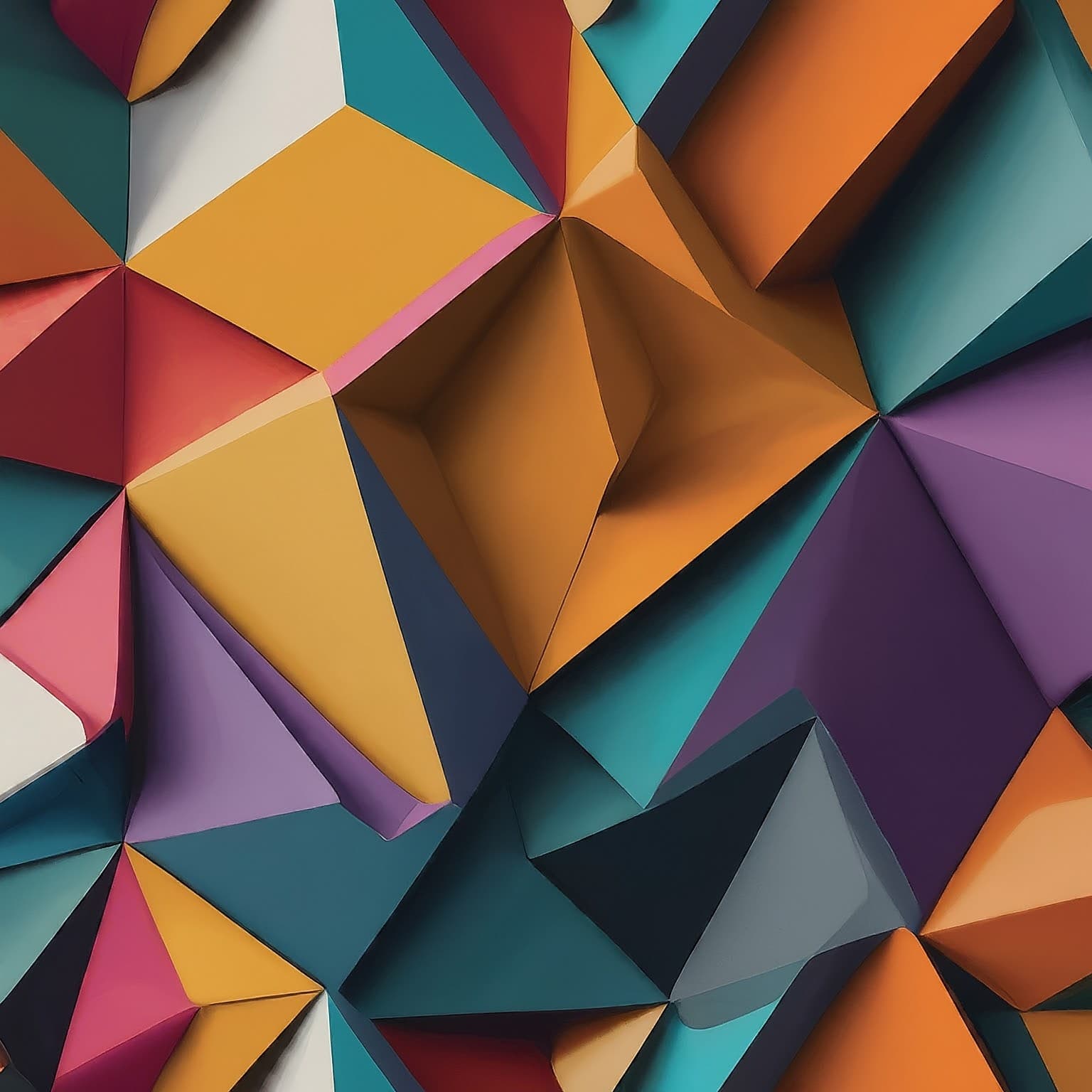 A colour pattern transforming in colour.